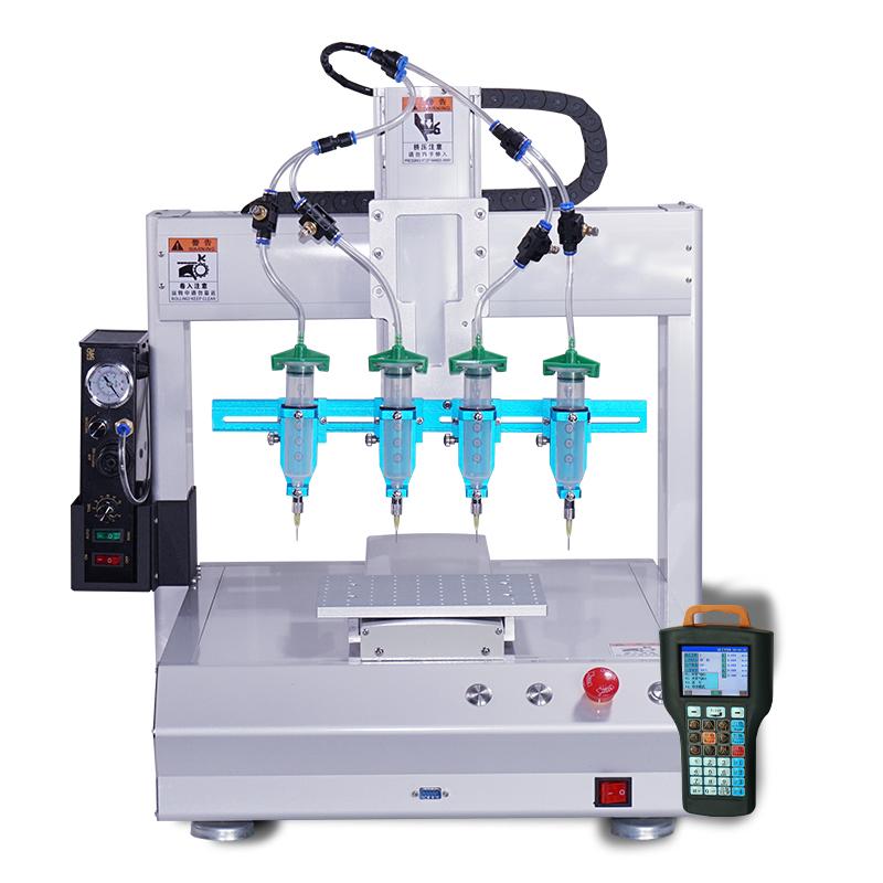 固科/Glueforce三軸四頭針筒式精密點膠機TZ-DJ331D-草莓视频污在线